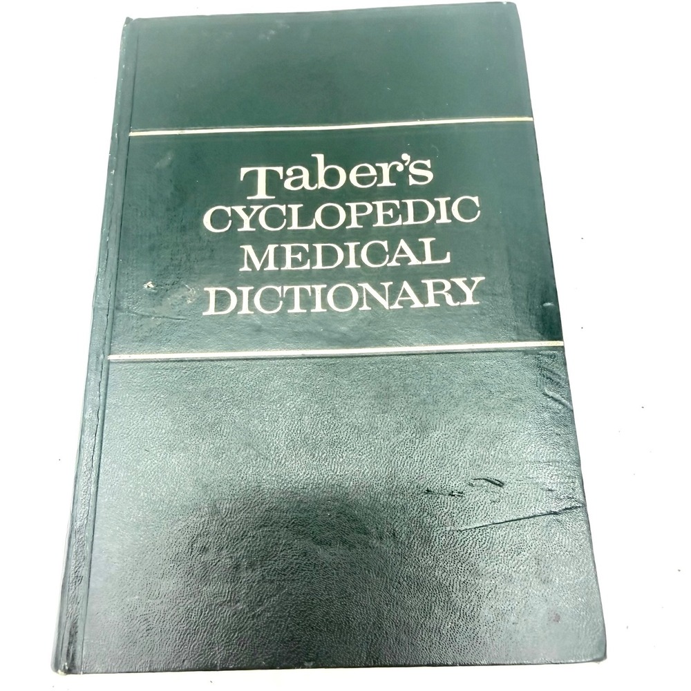 Tabers Cyclopedic Medical Dictionary 12th Edition Illustrated 1974 Thumb Indexed